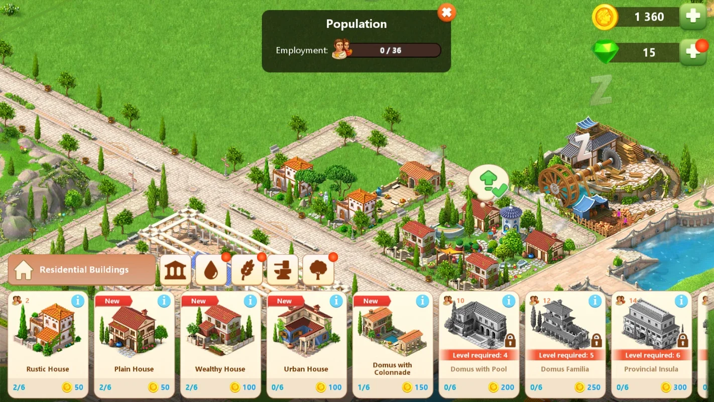 Empire City for Android - Immersive City-Building