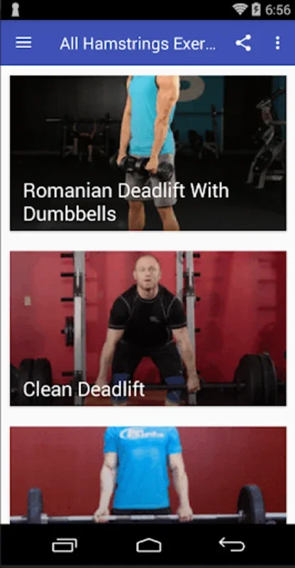 All Hamstrings Exercises for Android: Strengthen Your Hamstrings