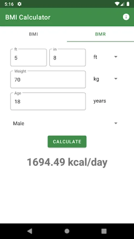 Complete BMI Calculator for Android - Monitor Your Health