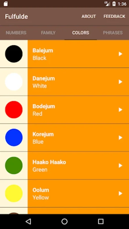 Fulfulde for Android - Enhance Your Language Skills