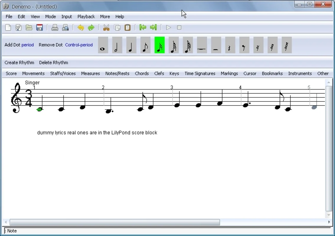 Denemo for Windows: Streamline Your Music Composition