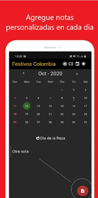 Calendario Festivos Colombia for Android - Stay Updated on Holidays