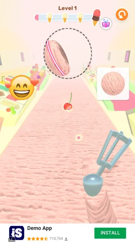 Ice Cream run! for Android - Create Delicious Ice Cream Cones