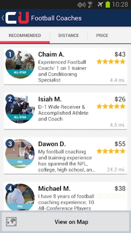 CoachUp for Android - Connect with Personal Coaches