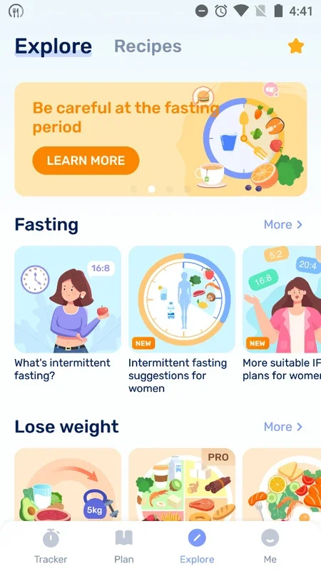 GoFasting for Android - Aid in Fasting Management