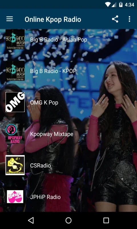 Online Kpop Radio for Android - Immerse in K-POP Anytime