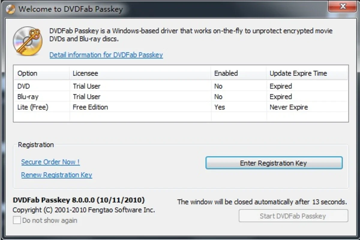 DVDFab Passkey for Windows: Bypass DVD and Blu - ray Protections