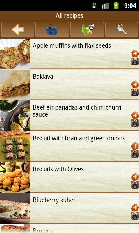 Baking Recipes for Android: Over 1900 Delicious Options