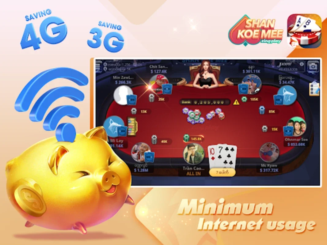 Shan Koe Mee ZingPlay for Android - Exciting Card Game