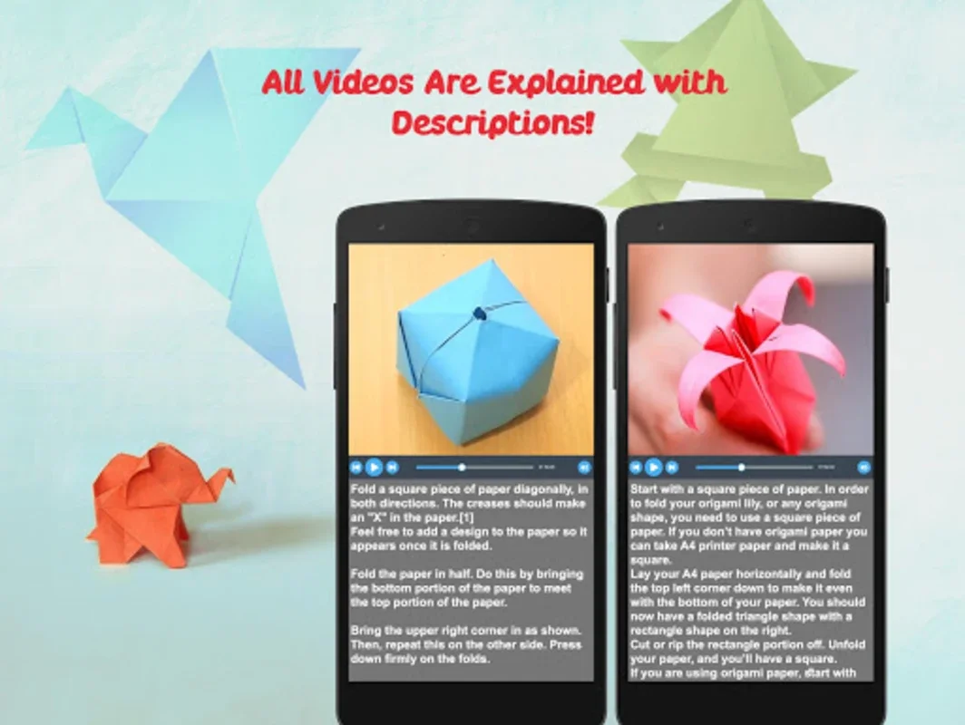 Paper Origami,Origami Tutorial for Android: Unleash Creativity