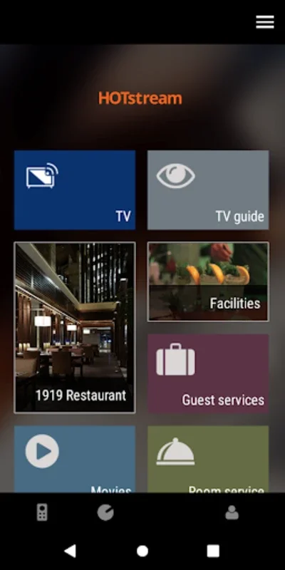 HOTstream for Android: Simplifying Hotel Stays