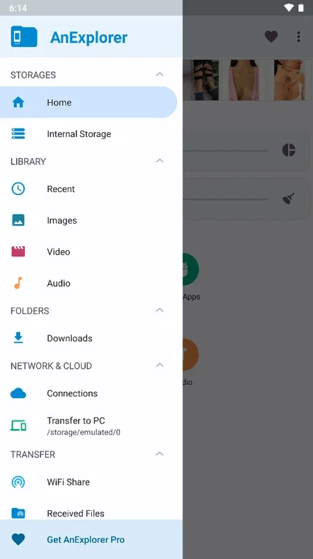 AnExplorer for Android - Manage All Your Files Easily