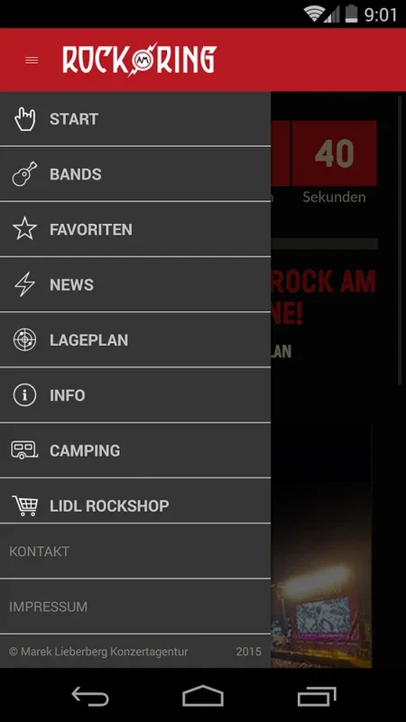 Rock-Am-Ring for Android - Enhance Your Festival Experience