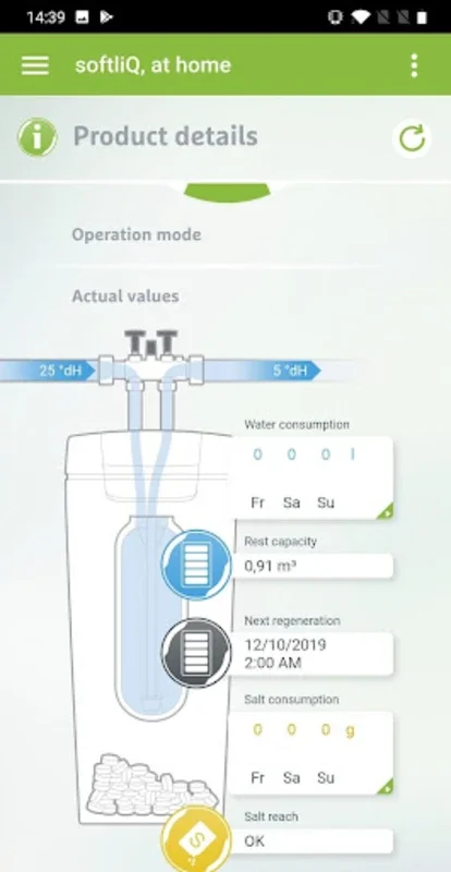 Grünbeck myProduct for Android - Remote Water System Management