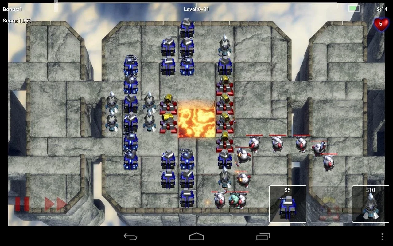 Robo Defense FREE for Android - Strategic Tower Defense