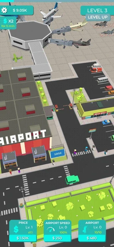 Idle Plane for Android: Build and Expand Your Airport