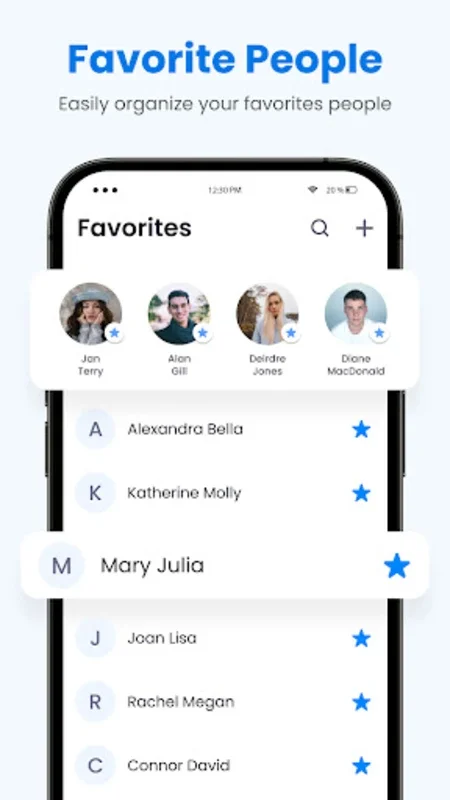 Contacts for Android - Download the APK from AppHuts