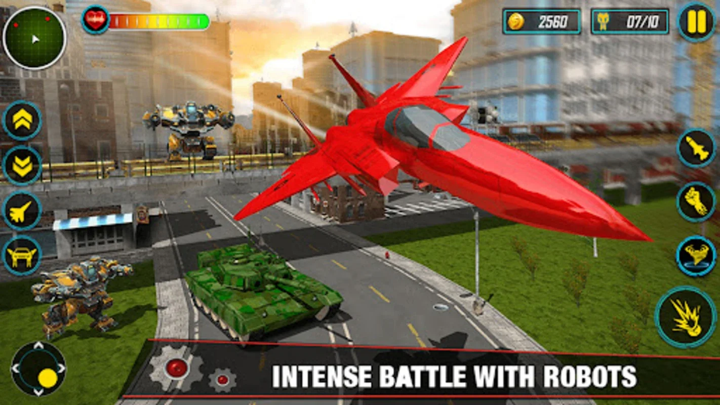 Multi Robot Car Transform Game for Android - Thrilling Robot Warfare