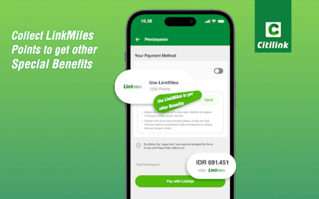 Citilink for Android: Simplify Flight Booking