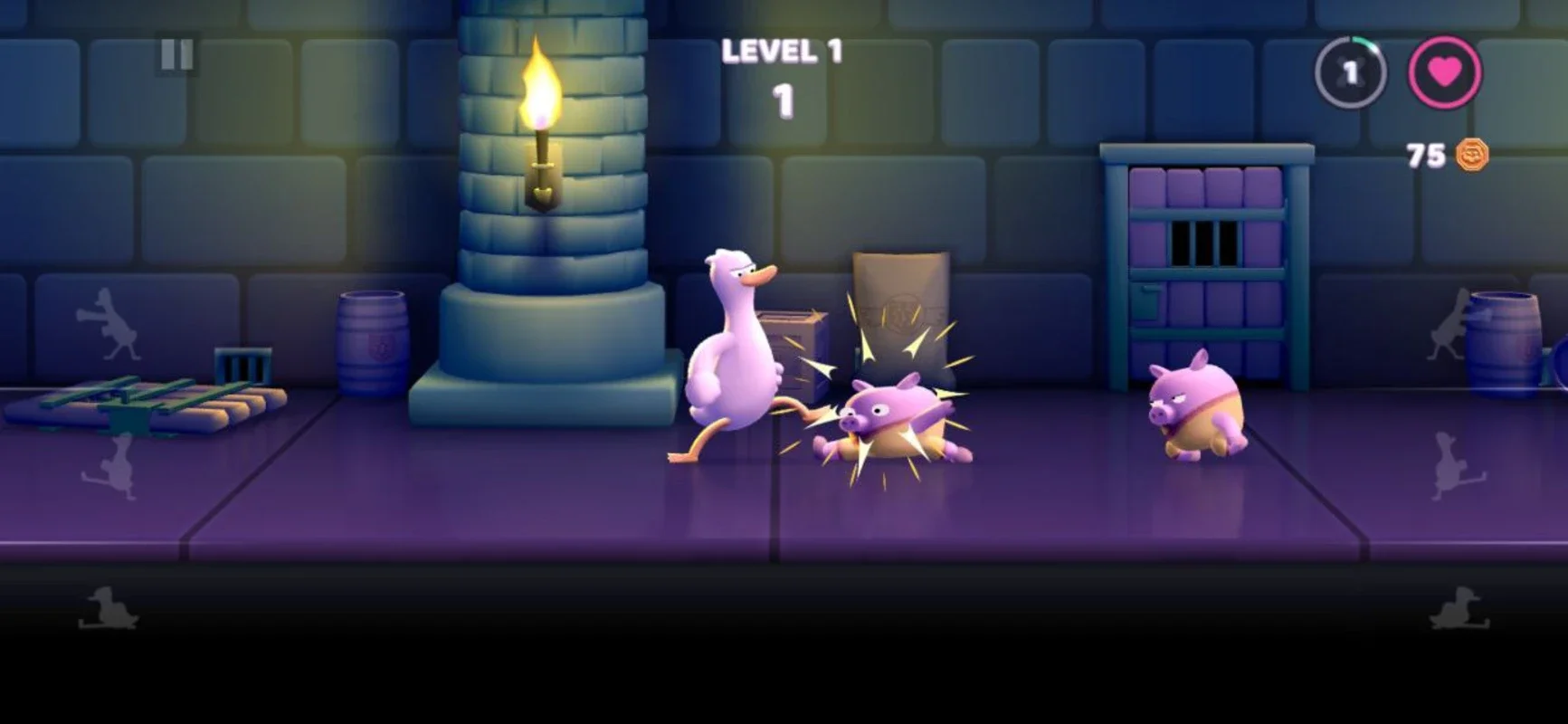 Punch Kick Duck for Android - Fun Challenges Await