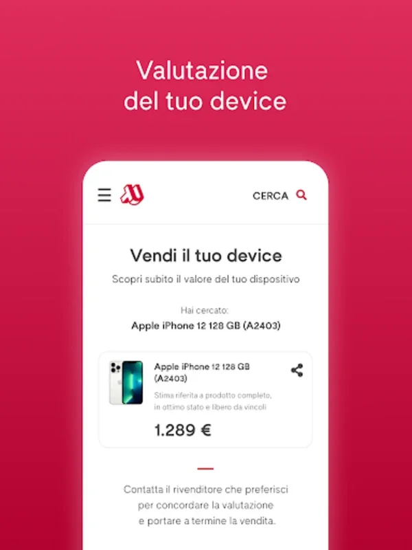 TrovaUsati for Android - Shop for Used Devices Easily