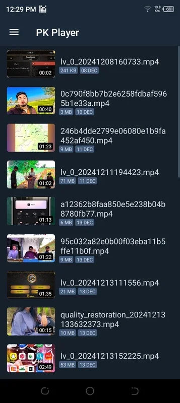 PK Player for Android - Enhanced Video Viewing Experience