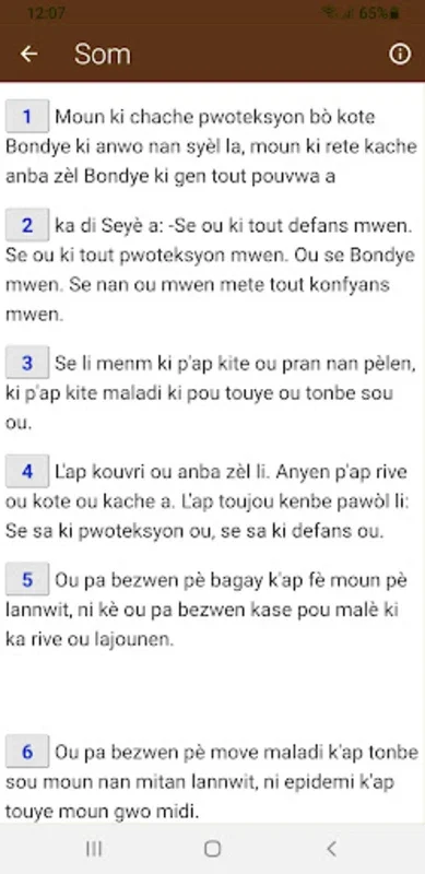 Bib Kreyol for Android - Access Haitian Creole Bible