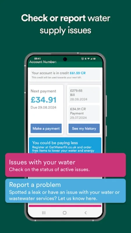 United Utilities for Android - Streamline Water Account Management