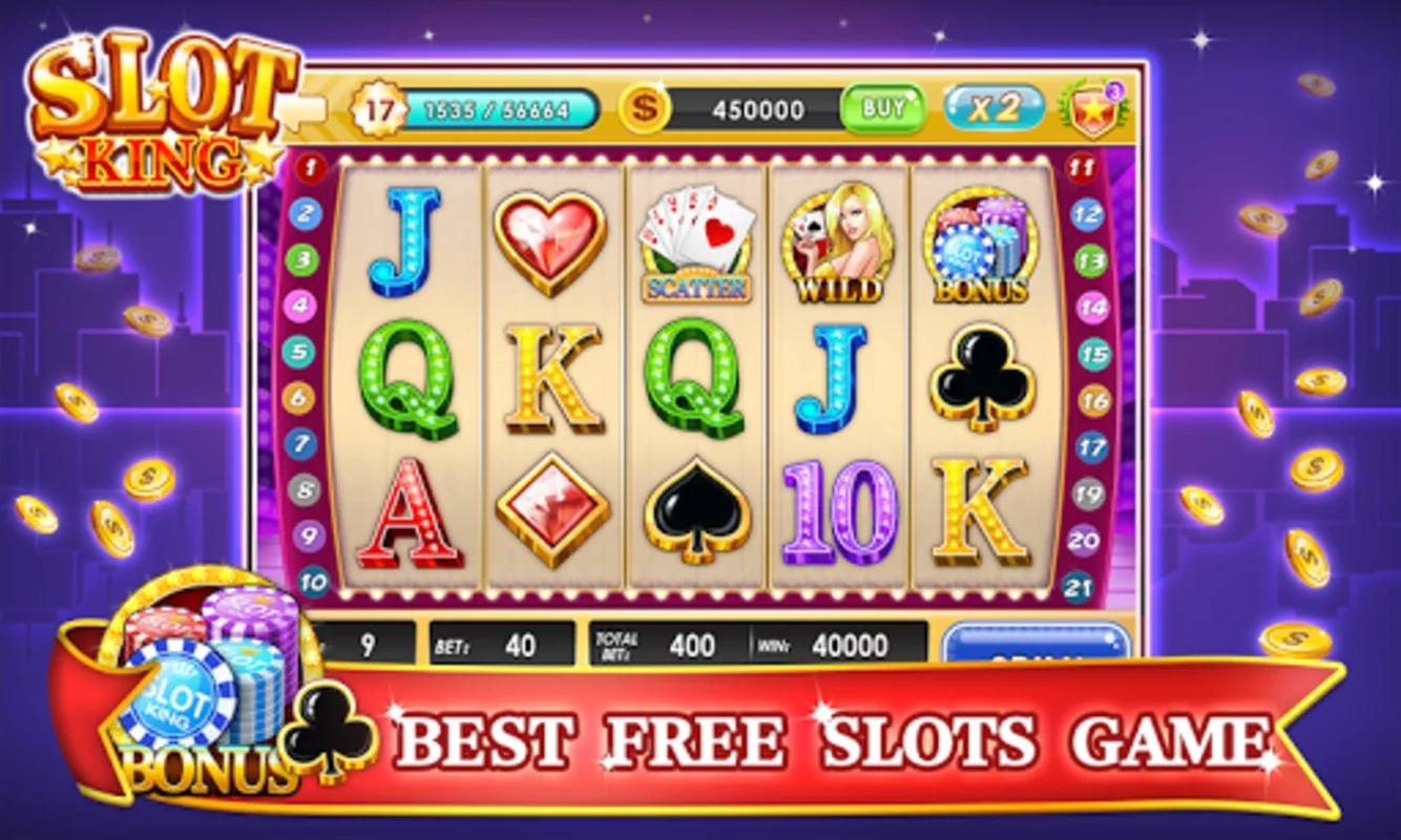 Slot King for Android - Enjoy Endless Slot Machine Fun