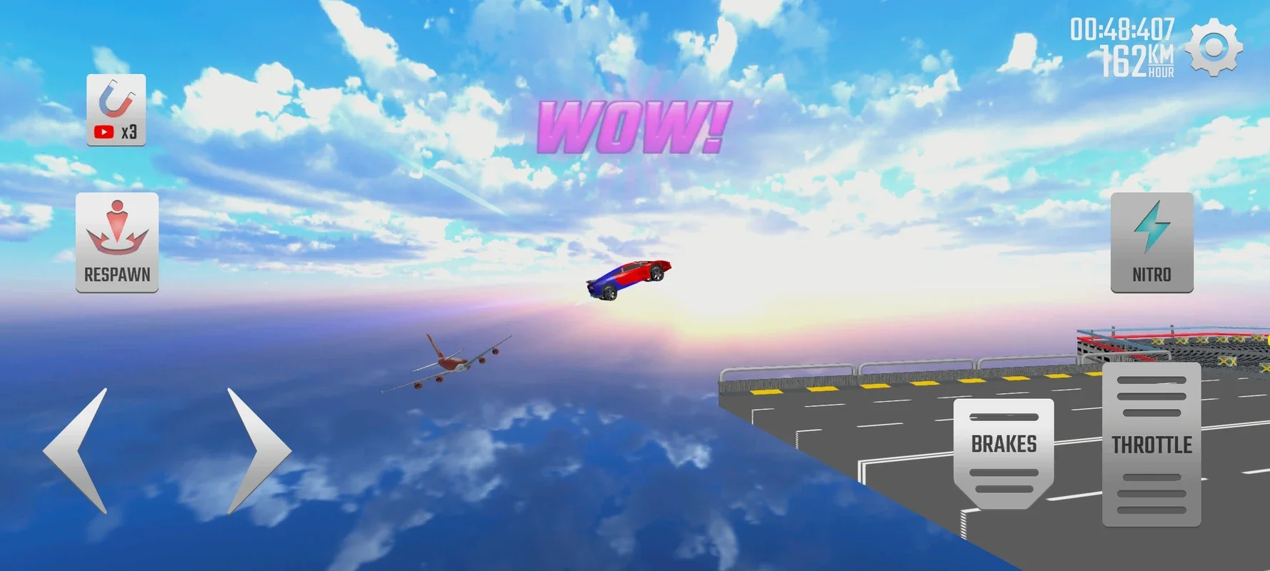 Mega Ramp Car for Android: Stunning Stunts and Multiple Modes