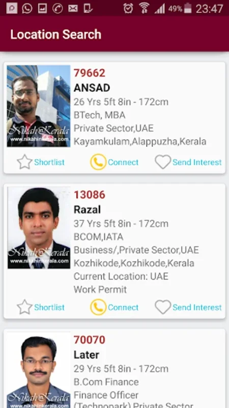 NikahinKerala Muslim Matrimony for Android - Find Your Match