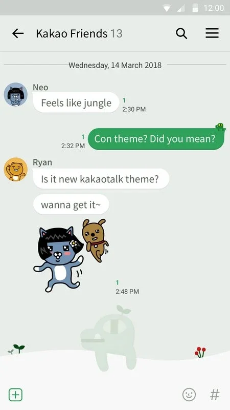 Con - KakaoTalk Theme for Android - Download the APK from AppHuts