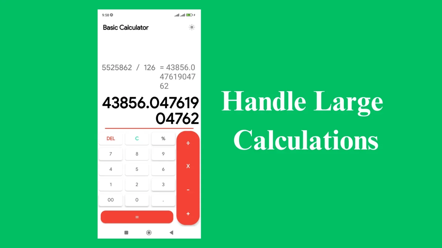 Basic Calculator for Android - No Downloading Needed! (Android)