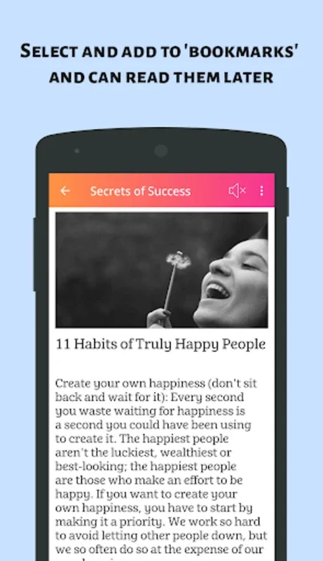 Secrets of Success for Android - Unlock Your Potential