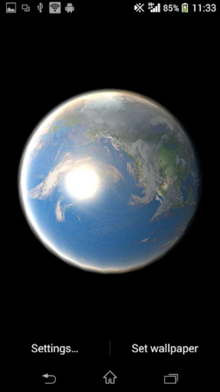 Earth Live Wallpaper for Android: Personalize Your Screen