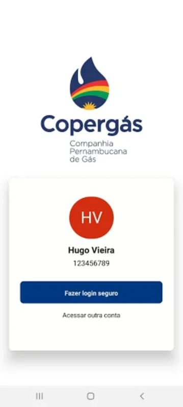 Copergás for Android - Manage Gas Services on Your Phone