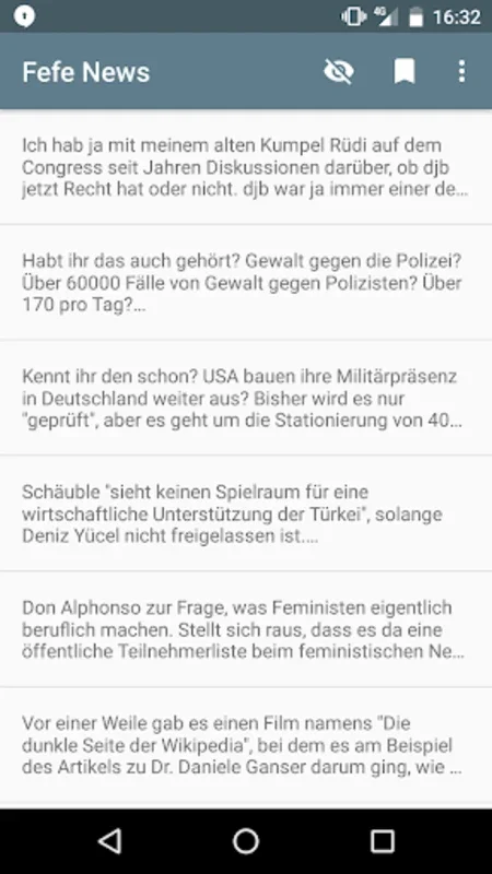 Fefe News - Blog Reader for Android: Stay Updated