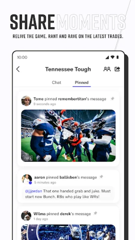 Bunches: Chat Sports on Android - Connect with Global Sports Fans