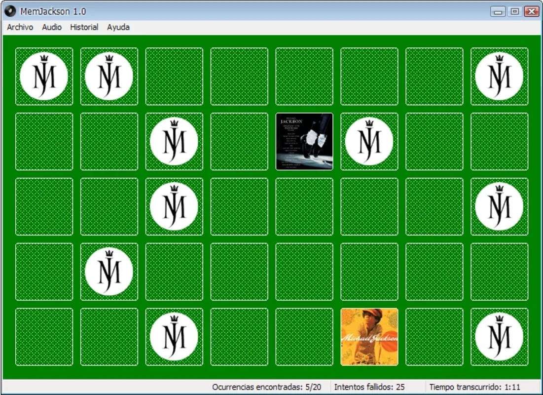 MemJackson for Windows - A Fun Game with Michael Jackson