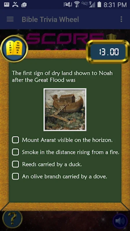 Bible Trivia Wheel - Bible Qui for Android - No Downloading Required