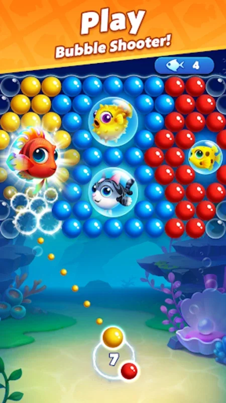 Bubble Shooter Ocean Pop for Android - No Downloading Required