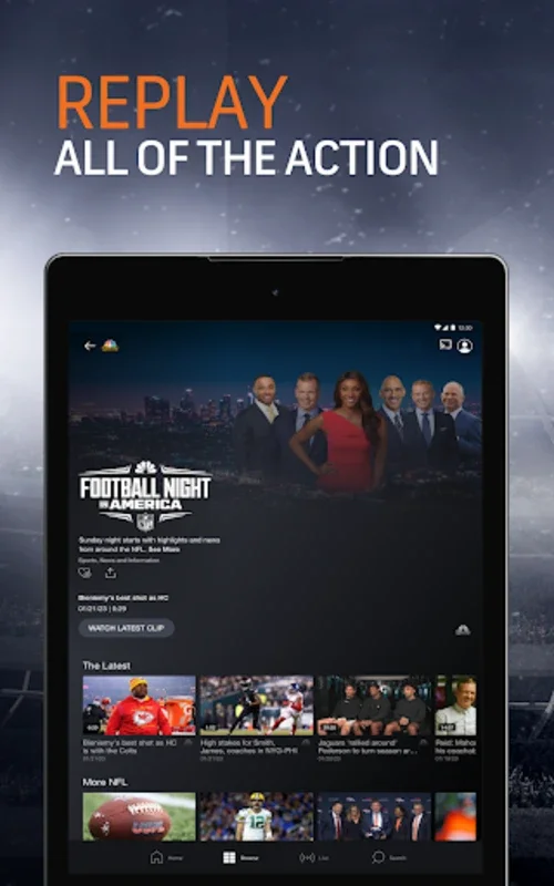 NBC Sports for Android - Stream Live Sports