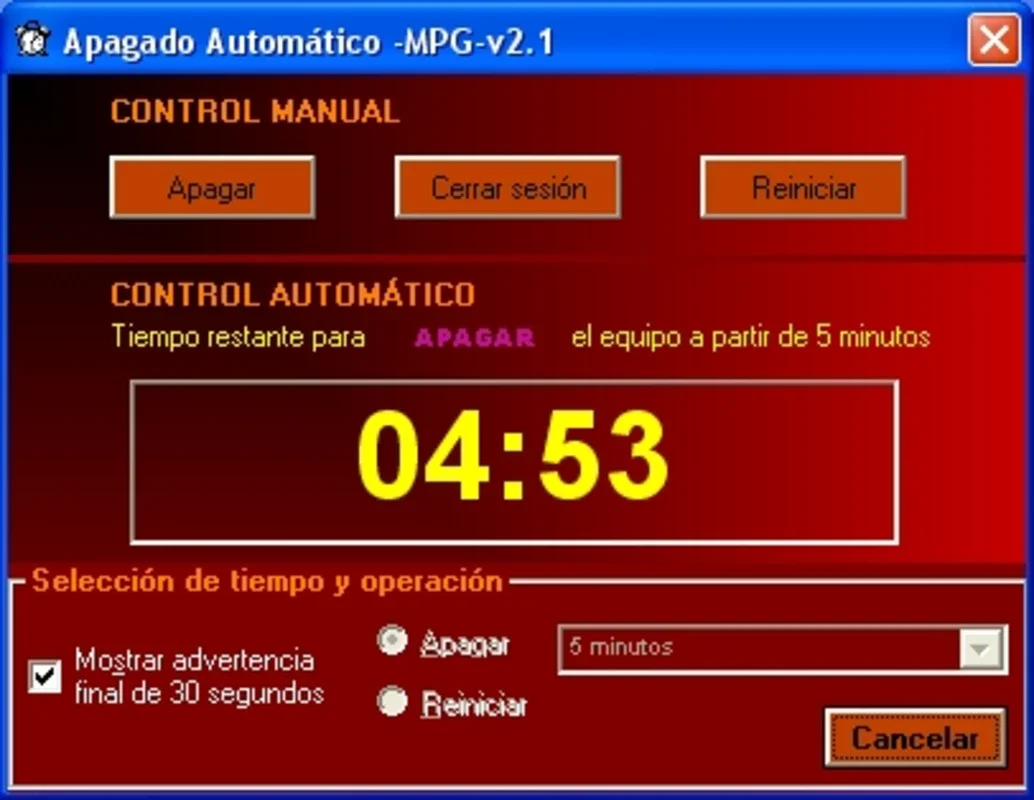 ApgAuto MPG for Windows - Automatic PC Shutdown Solution