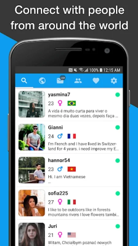 Unbordered Foreign Friend Chat for Android - Connect Globally