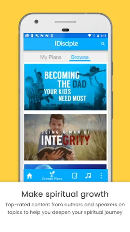 iDisciple for Android: Transformative Christian Content