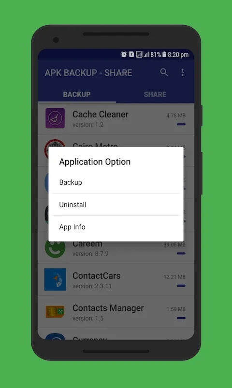 APK Backup - Share for Android: Secure App Backups