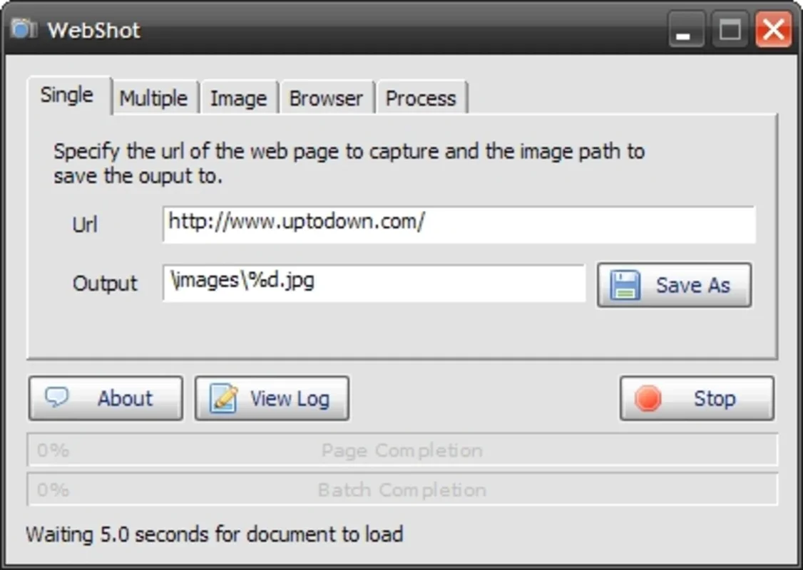 Webshot: Full-Page Screenshot Capture for Windows