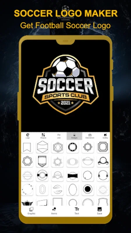 Soccer Logo Maker for Android - Create Professional Logos Easily