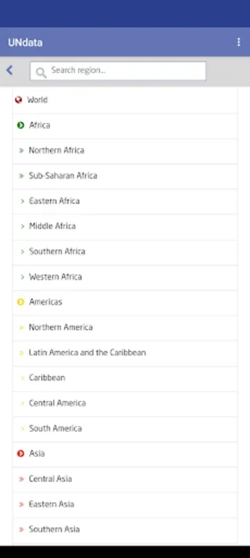 UNdata for Android: Comprehensive Global Statistics