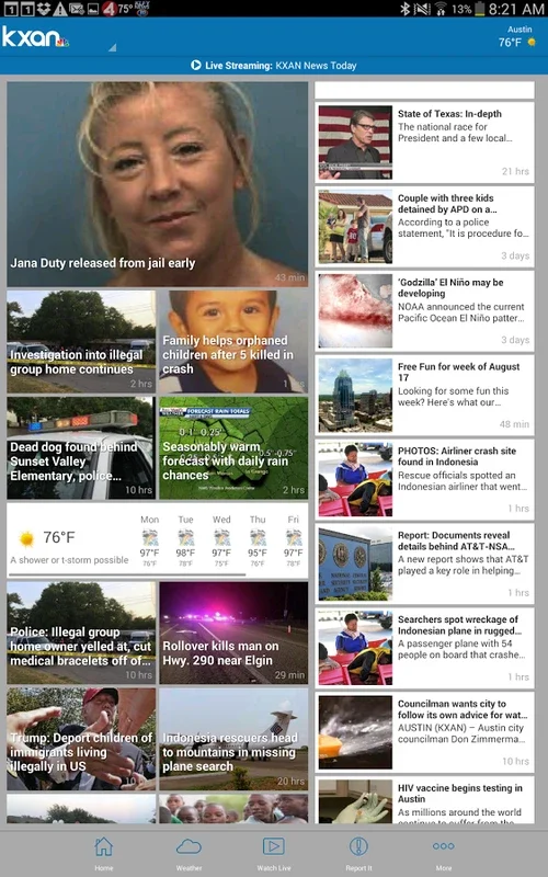 KXAN News for Android - Get Local News at Your Fingertips